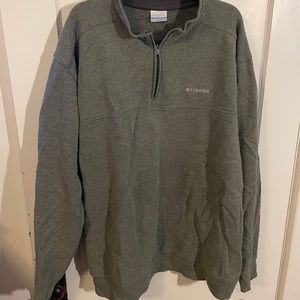 Columbia 1/4 zip sweatshirt great shape 3xlt